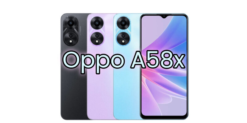 oppo a58x 5g