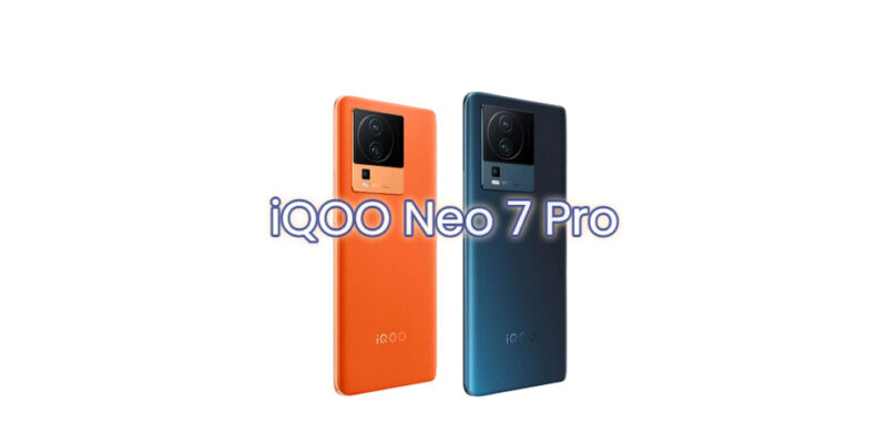 iqoo neo 7 pro