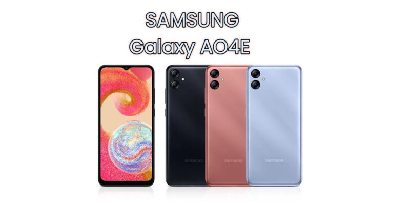 galaxy a04e