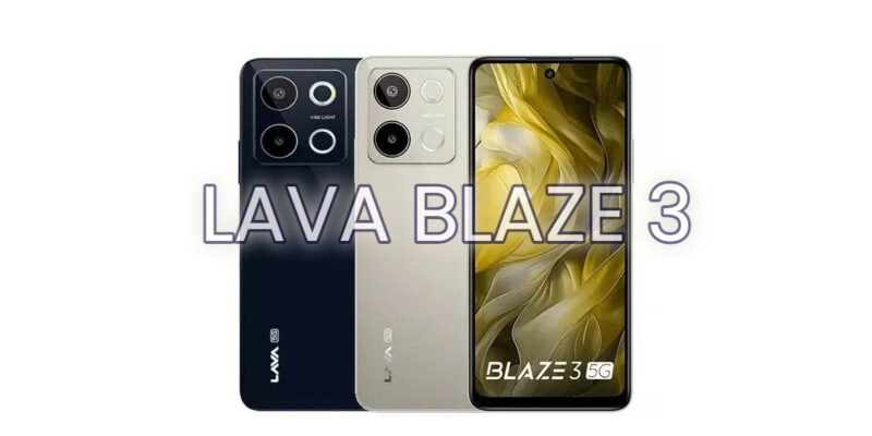 lava blaze 3 5g