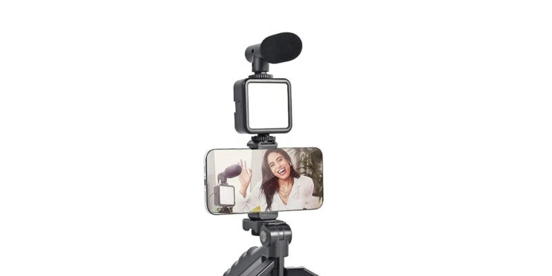 VLOGGING KIT FOR VIDEO MAKING + MIC MINI TRIPOD