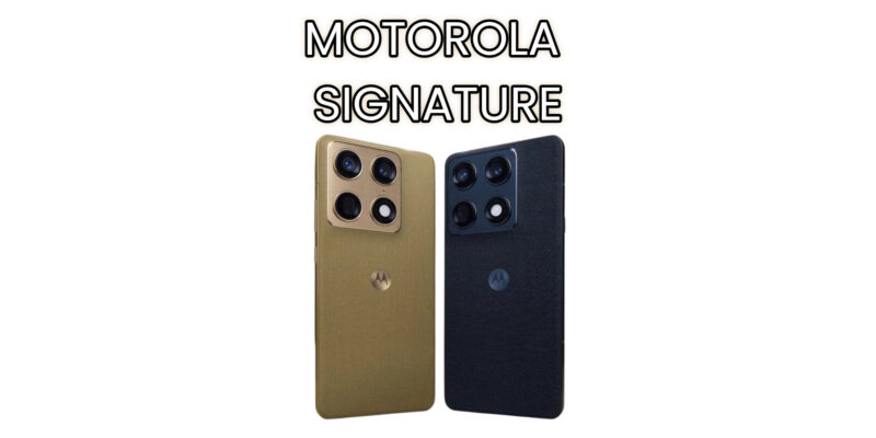 motorola signature