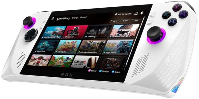 ROG Ally handheld console