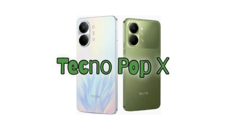 tecno pop x