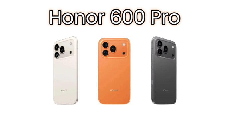 honor 600 pro