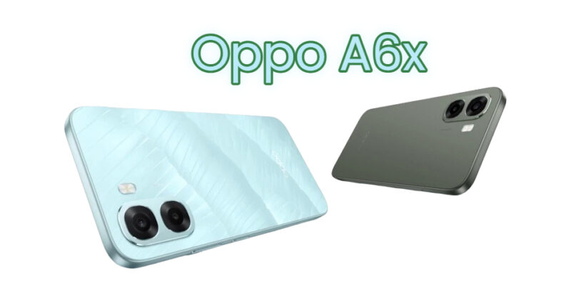 oppo a6x 5g