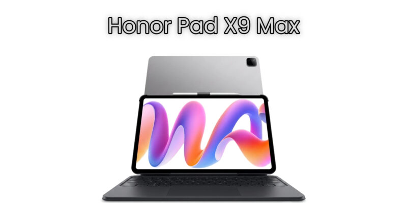 honor pad x9 max