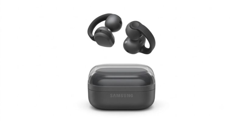 galaxy buds on